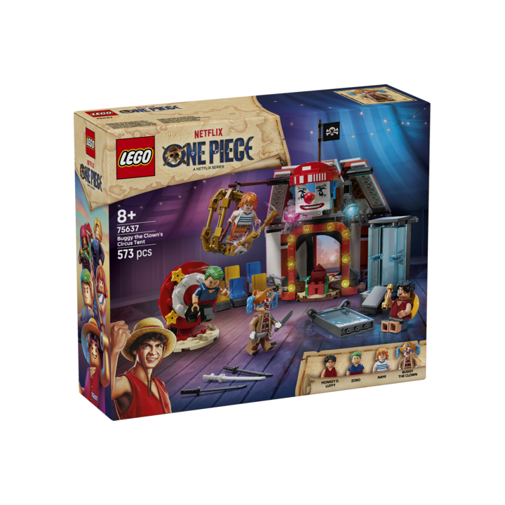 Lego one piece netflix carpa circo