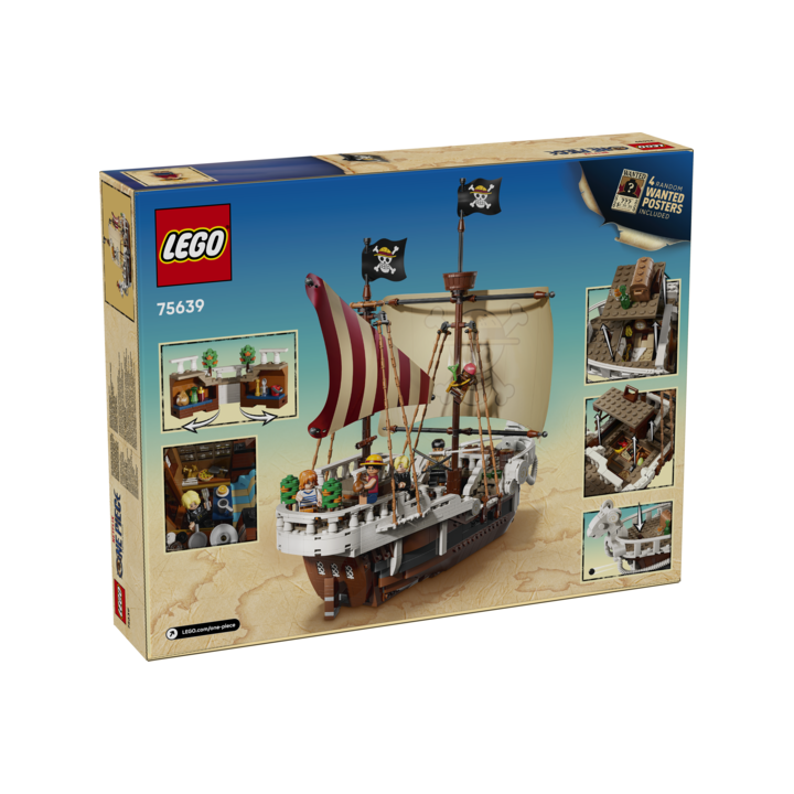 Lego one piece netflix barco pirata