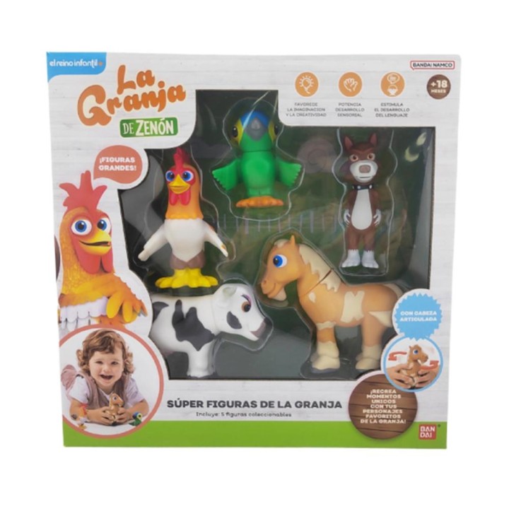 Pack 5 super figuras la granja