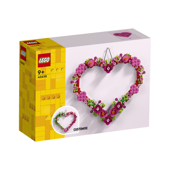 Lego corazón decorativo