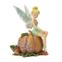 Figura enesco disney campanilla en calabaza
