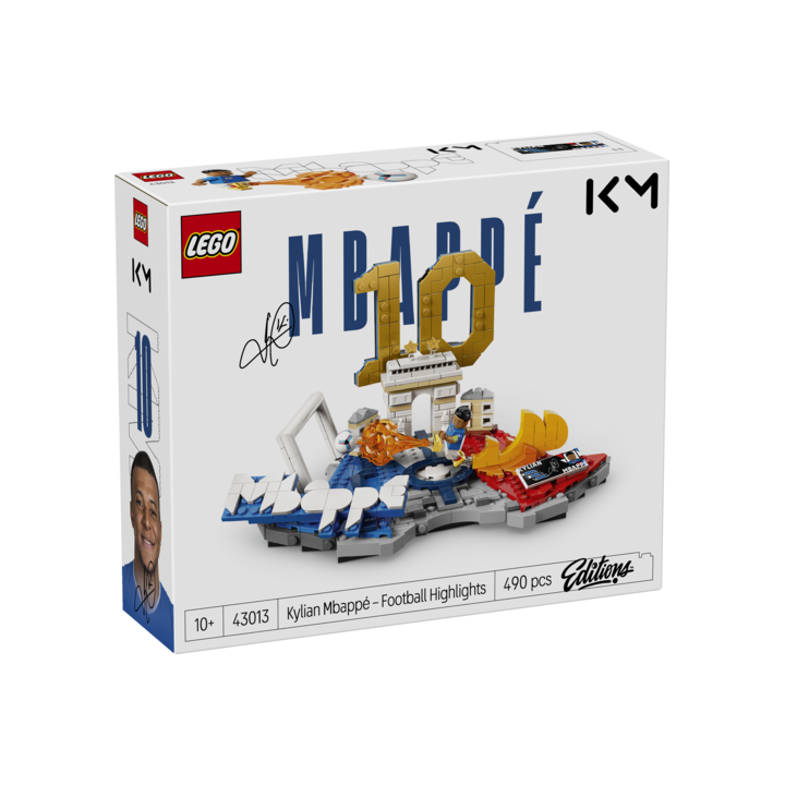 Lego fenómenos del fútbol kylian mbappé