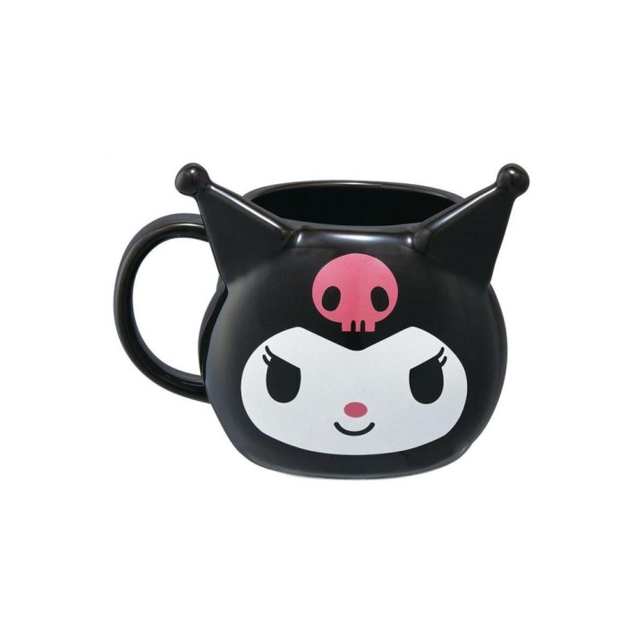 Taza cerámica kuromi sanrio 390 ml