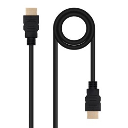 Cable hdmi 2.0 nanocable 10m - macho - macho - negro