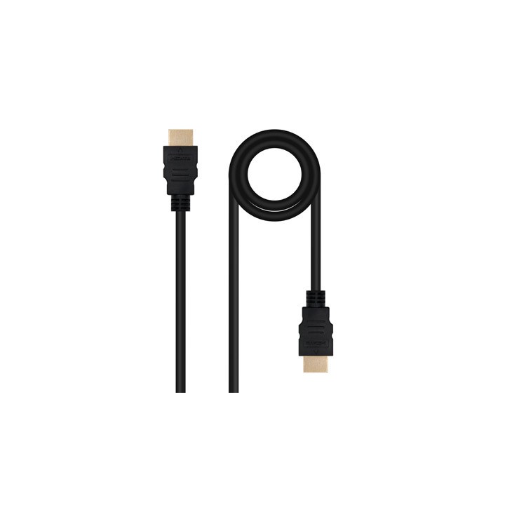 Cable hdmi 2.0 nanocable 10m - macho - macho - negro