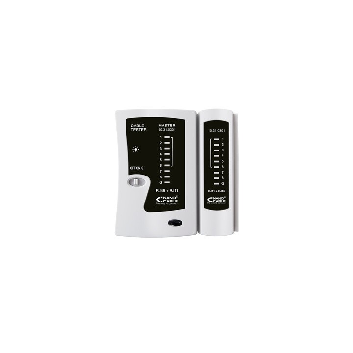 Tester cable nanocable rj45 rj12 rj11
