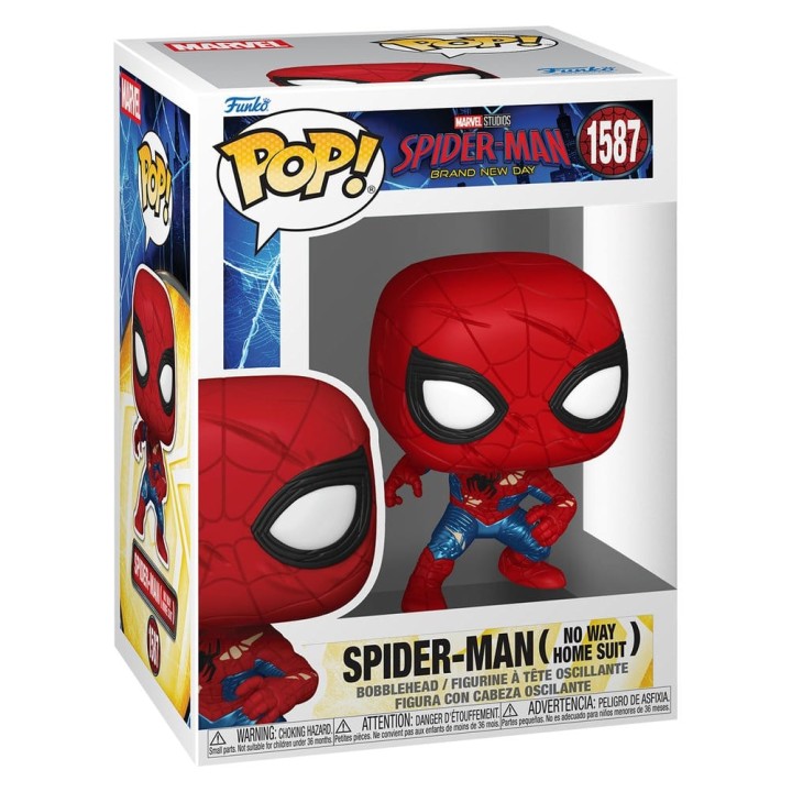 Funko pop marvel: spider - man bnd - spider - man (no way home suit)