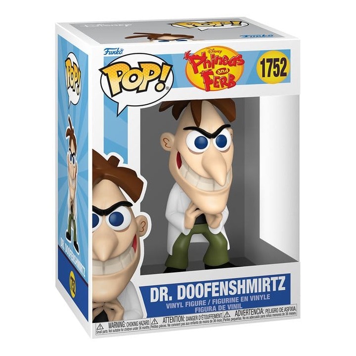 Funko pop disney: phineas & ferb season 2 - dr. doofenshmirtz