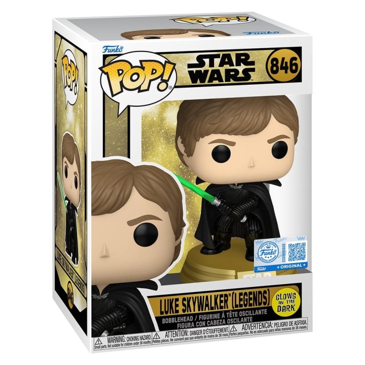 Funko pop star wars: sw legends - luke (glow)