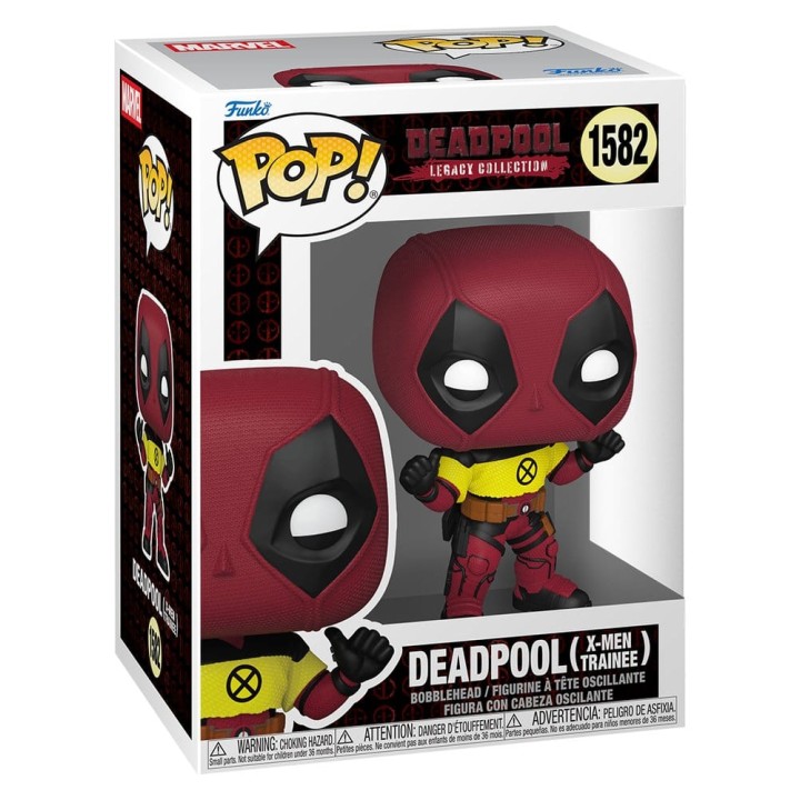 Funko pop marvel deadpool w - xmen shirt