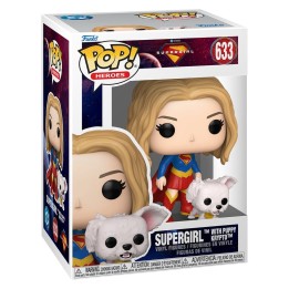 Funko pop & buddy: supergirl supergirl with puppy krypto