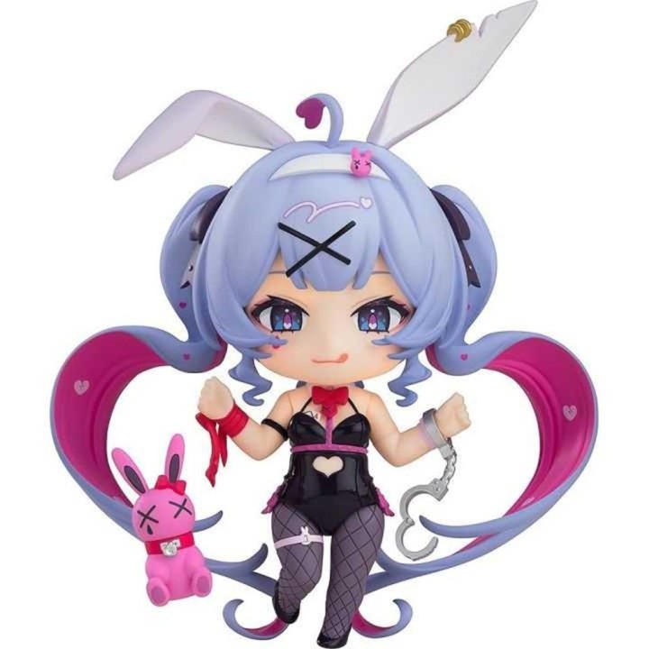 Figura good smile companyy hatsune miku nendoroid vocal series 01 rabbit hole version 10cm