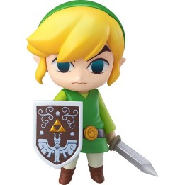 Figura good smile companyy the legend of zelda the wind waker hd version nendoroid link 10cm