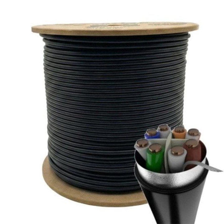 Bobina cable red solido phasak ftp cat6 305m phr 672