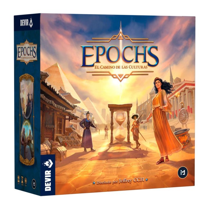Juego de mesa epochs: el camino de las culturas