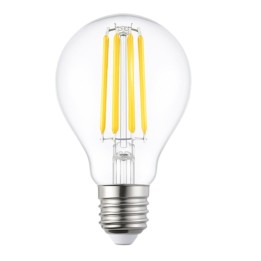 Bombilla led silver electronic filamento transprente estandar 6w80w - e27 - 2700k