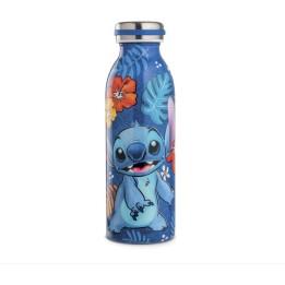 Botella de agua enesco stitch azul 500 ml