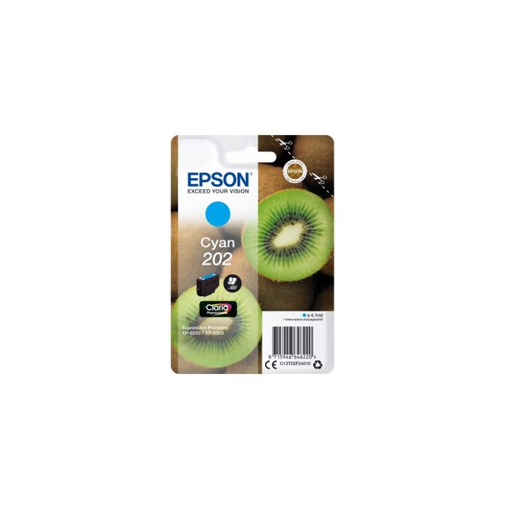 Cartucho tinta epson c13t02f24010 singlepack cian