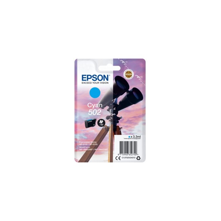 Cartucho tinta epson t02v240 502 cian