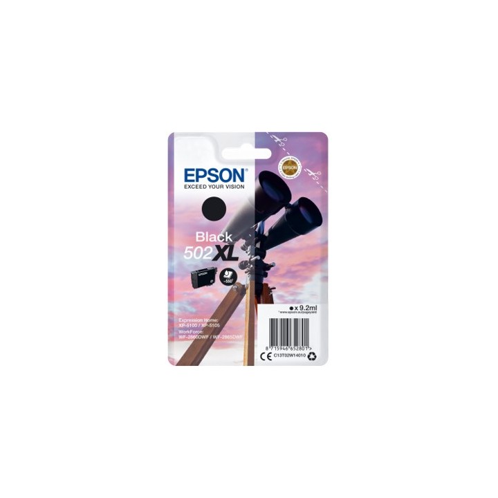 Cartucho tinta epson t02w140 502xl negro