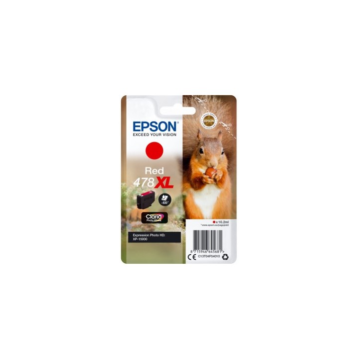 Cartucho tinta epson c13t04f54010 singlepack rojo