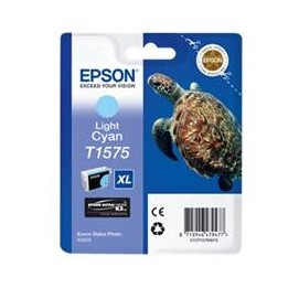 Cartucho tinta epson t157540 cian claro