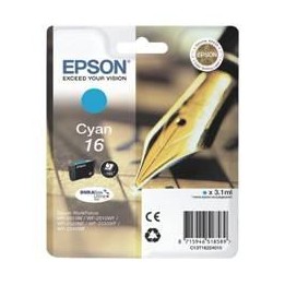 Cartucho tinta epson t162240 cian wf - 2010