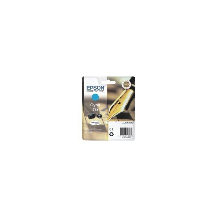 Cartucho tinta epson t162240 cian wf - 2010