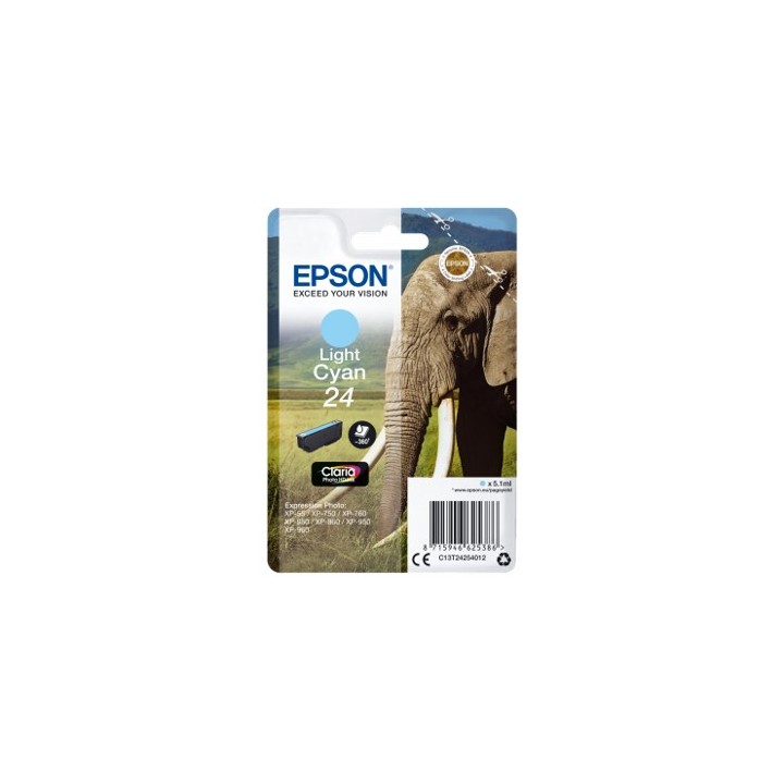 Cartucho tinta epson c13t24254012 cian claro