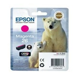 Cartucho tinta epson t261340 magenta photo