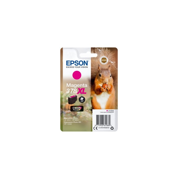 Cartucho tinta epson c13t37934010 singlepack magenta