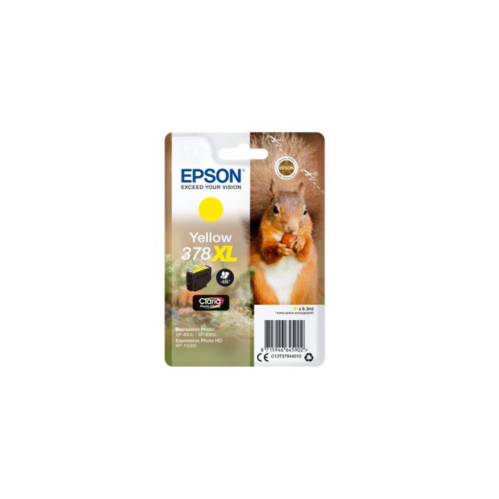 Cartucho tinta epson c13t37944010 singlepack amarillo