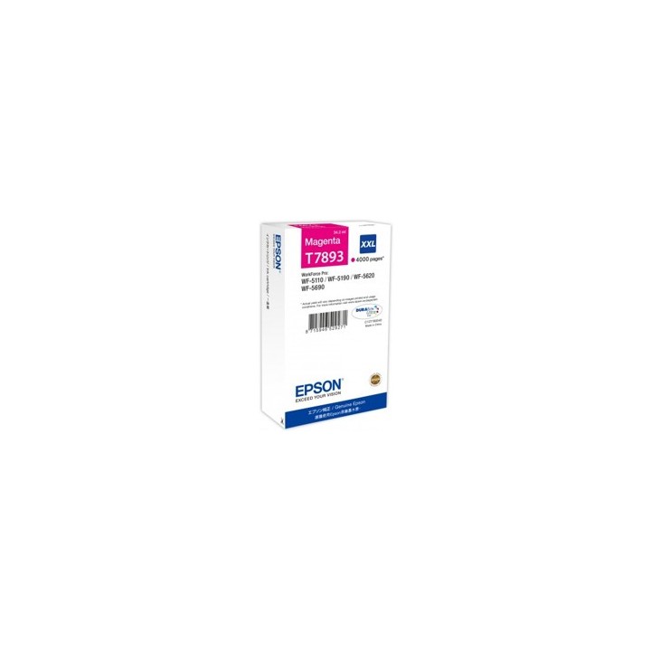 Cartucho tinta epson c13t789340 magenta xxl