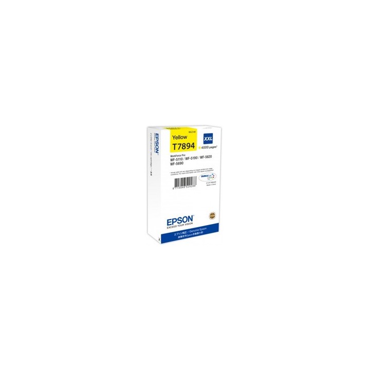 Cartucho tinta epson c13t789440 amarillo xxl