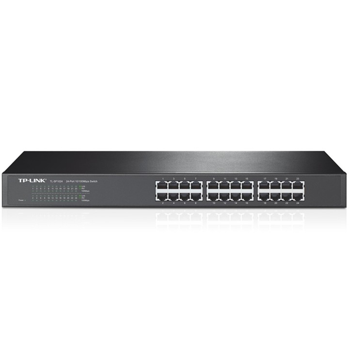 Switch 24 puertos 10 100 19 pulgadas