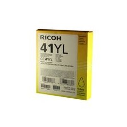 Cartucho gel ricoh gc - 41yi amarillo (600
