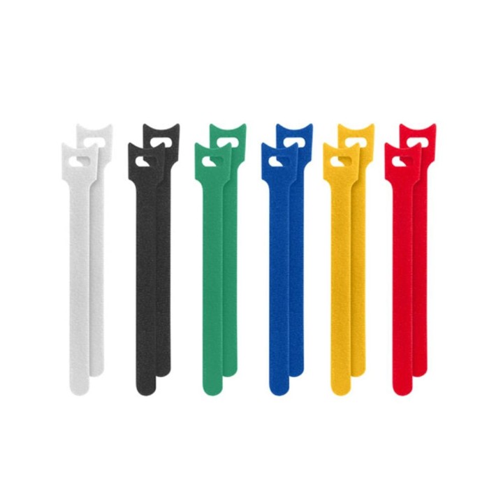 Tiras velcro lanberg pack 12 uds