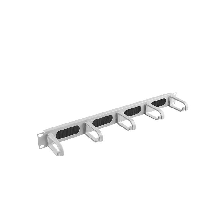 Organizador cables lanberg 19 pulgadas con brush