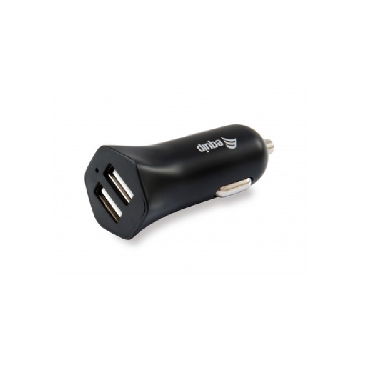 Cargador equip life 5v 2xusb coche