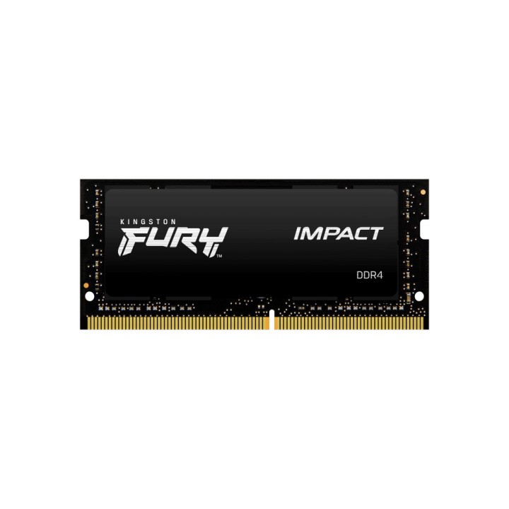 Memoria ddr4 8gb kingston - 3200mhz - pc4 - 25600 - fury impact - 1.2v - sodimm
