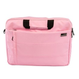 Maletin nilox style portatil 15.6 pulgadas rosa