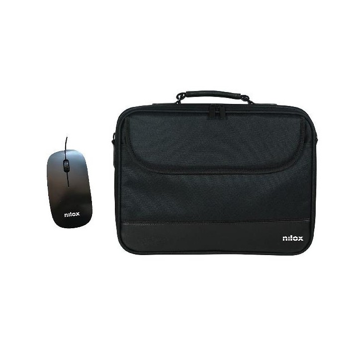 Maletin nilox duro + mouse raton
