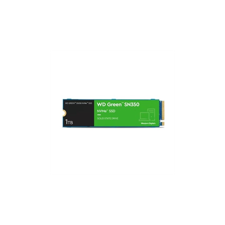 Disco duro interno ssd wd western digital green sn350 wds100t3g0c 1tb pci express nvme