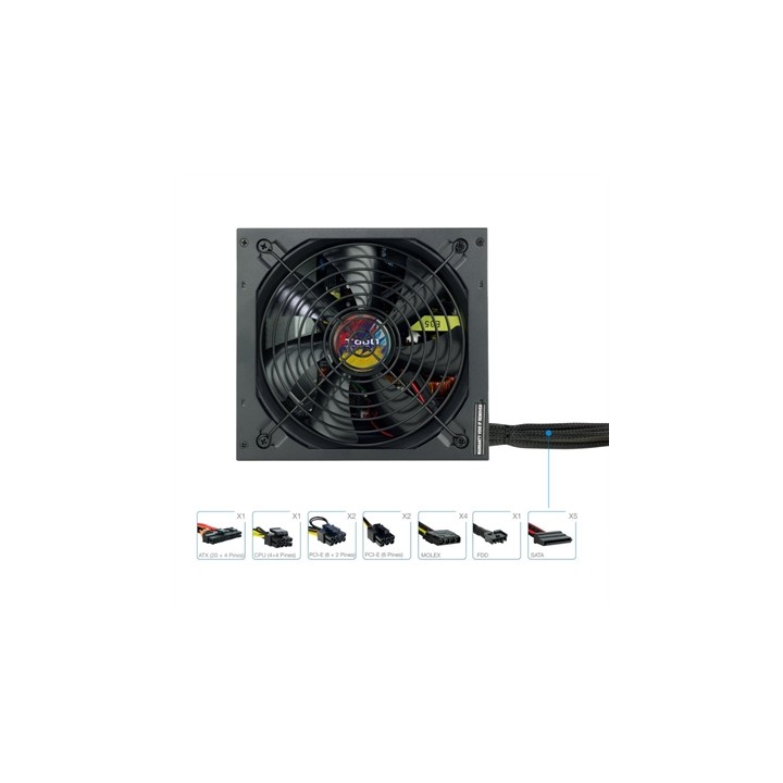 Fuente alimentacion tooq tqapolo - 750sp atx 750w