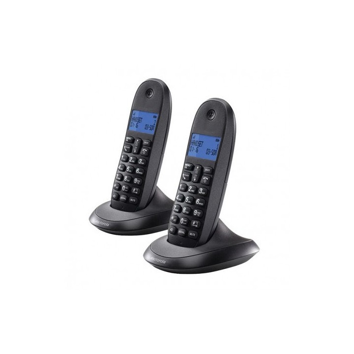 Telefono motorola duo c1002 gris