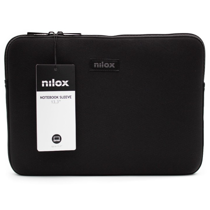 Funda portatil nilox 13.3 pulgadas negro