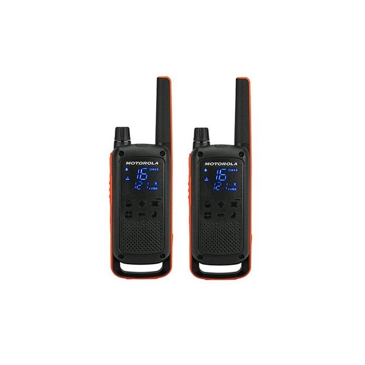 Walkie talkie motorola tlkr - t82 negro packs