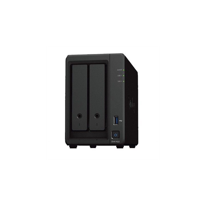Grabador digital synology dva1622 nvr 4k