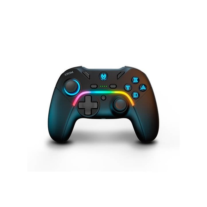 Mando gamepad krom gamming kayros argb