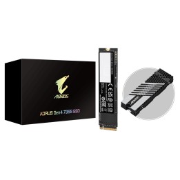 Disco duro interno ssd gigabyte aorus gen4 7300 ssd 2tb pcie 4.0x4